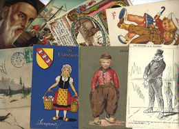 Lot 2075 De 10 CPA Illustrateurs Fantaisies Déstockage Pour Revendeurs Ou Collectionneurs - 5 - 99 Postkaarten