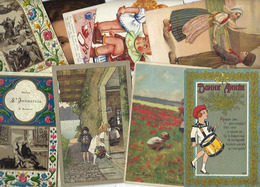 Lot 2077 De 10 CPA Illustrateurs Fantaisies Déstockage Pour Revendeurs Ou Collectionneurs - 5 - 99 Postales