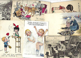 Lot 2080 De 10 CPA Illustrateurs Fantaisies Déstockage Pour Revendeurs Ou Collectionneurs - 5 - 99 Postkaarten