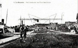 D64 - LE BOUCAU < Vue Animée Du PONT TRANSBORDEUR DES USINES SAINT-GOBAIN - Boucau