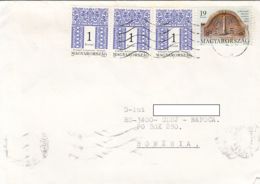 MOTIFS, HOLOCAUST MEMORIAL, STAMPS ON COVER, 1995, HUNGARY - Covers & Documents
