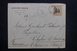 COSTA RICA - Enveloppe De San José Pour La France En 1907, Affranchissement Plaisants - L 41475 - Costa Rica