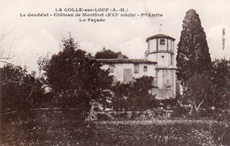 CP 06 Alpes-Maritimes La Colle Sur Loup Le Gaudelet Château Montfort Lietta La Façade - Cannes