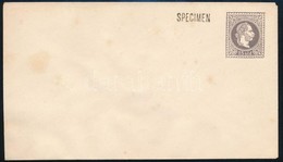 Magyar Posta Romániában 1867 25sld Használatlan Díjjegyes Boríték SPECIMEN - Sonstige & Ohne Zuordnung