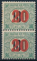 ** 1915 Kisegítő Portó MPIK 41 Pár (20.000) (2 Rozsdás Fog / Stain) - Altri & Non Classificati