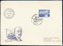 1968 Évfordulók (VI.) Kandó Kálmán (1869-1931) Vágott Bélyeg FDC-n - Altri & Non Classificati