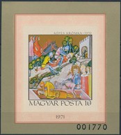 ** 1971 Képes Krónika Vágott Blokk (4.500) - Sonstige & Ohne Zuordnung