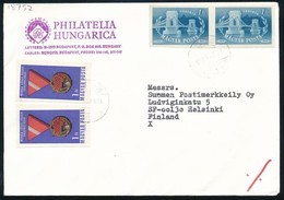 1989 Levél 15 Vágott Bélyeggel Bérmentesítve, Közte 1949 Lánchíd Vágott 1Ft-os Bélyegek Is - Andere & Zonder Classificatie