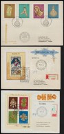 1960-1980 50 Db FDC Javarészt Bélyegnap Témában, Nagyrészt Svédországba Küldve - Andere & Zonder Classificatie