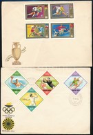 1969-1988 58 Db FDC, Egy Része Bélyegzés Nélküli - Altri & Non Classificati