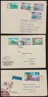 1960-1980 41 Db Köznapi Levél, Illetve FDC Bánfalvy Tamásnak Svédországba Címezve - Andere & Zonder Classificatie