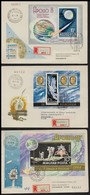 1960-1980 50 Db FDC Javarészt űrkutatás Témában, Főleg Svédországba Küldve - Altri & Non Classificati