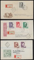 1960-1980 37 Db FDC, Közte Arcképek Vágott Is, Nagyrészt Svédországba Küldve - Altri & Non Classificati