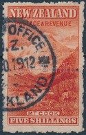 O Új Zéland 1898 Forgalmi Mi 78 (Mi EUR 400.-) (foghibák) - Altri & Non Classificati