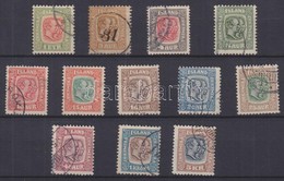 O IZLAND 1907 Mi 48-51, 53-58, 60, 62 (Mi EUR 440.-) - Altri & Non Classificati