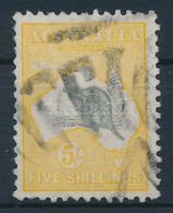 O Ausztrália 1915 Mi 27 IIX (Mi EUR 400.-)  (papírelvékonyodás / Thin Paper) - Sonstige & Ohne Zuordnung