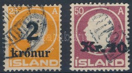 O Izland 1925 Mi 119-120 (Mi EUR 500.-) - Autres & Non Classés