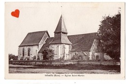02689-LE-27-Infreville-Eglise Saint-Martin - Andere Gemeenten