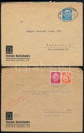 1939-1954 3 Db Német Levél Mozgópostával Küldve - Sonstige & Ohne Zuordnung