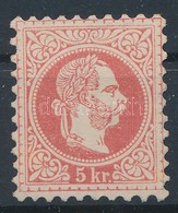 (*) 1867 5kr Pici Elvékonyodás / Thin Paper - Other & Unclassified