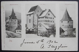 ZUG Kapuzinerturm Die Burg Pulverturm - Zug