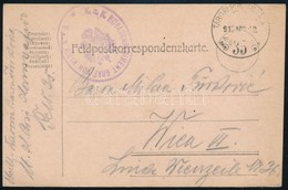 1915 Tábori Posta Levelezőlap 'K.u.K. HUSARENREGIMENT GRAF VON HADIK No.3.' + 'TP 35' - Sonstige & Ohne Zuordnung