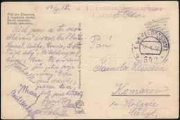 1918 Tábori Posta Képeslap / Field Postcard 'K.u.k. Armeesturm...' + 'FP 542 B' - Altri & Non Classificati