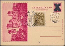 1938 Postaszolgálati Levelezőlap (B-3)  'LÉVA VISSZATÉRT' Bélyegzéssel - Other & Unclassified