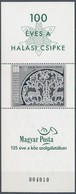 ** 2002 100 éves A Halasi Csipke Feketenyomat 'A Magyar Posta Köszönti A Katalógus 50. Kiadását' Hátoldali Felirattal - Altri & Non Classificati