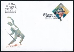 2015 Frank Sinatra Bélyeg A Fred Astairet ábrázoló és Visszavont FDC-n - Other & Unclassified