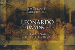 ** 2019 Leonardo Da Vinci Halálának 500. évfordulója Emlékív - Altri & Non Classificati