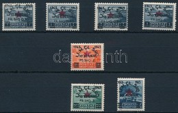 ** 1945 Néphadsereg Felülnyomott Sor Mi 368-374 - Altri & Non Classificati