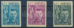 ** 1962 Gagarin Felülnyomva Mi 647a - 649a - Altri & Non Classificati