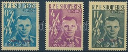 ** 1962 Gagarin Sor Felülnyomással Mi 647-649a - Altri & Non Classificati