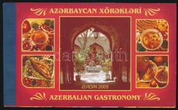 ** 2005 EUROPA Gasztronómia Bélyegfüzet Mi 610-611 - Autres & Non Classés