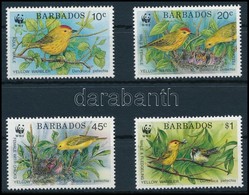 ** 1991 WWF Madarak Sor,
WWF Birds Set
Mi 770-773 - Altri & Non Classificati