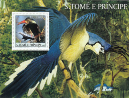 S. TOME & PRINCIPE 2003 - Birds & Concorde S/s - Sao Tome And Principe