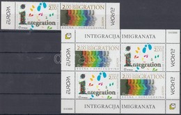 ** 2006 Europa CEPT: Integráció Pár + Kisív 171-172 + Blokk Mi 8 - Otros & Sin Clasificación