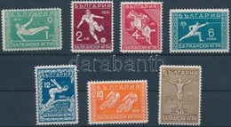 * 1931 Balkáni Sportjátékok Sor Mi 242-248 - Other & Unclassified
