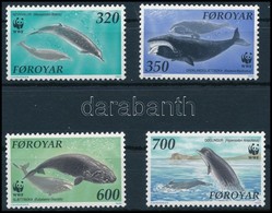 ** 1990 WWF Bálnák Sor,
WWF Whales Set
Mi 203-206 - Other & Unclassified