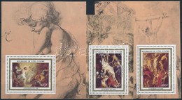 ** 1983 Rubens Festmények Sor Blokk Formában Mi 777-781 - Sonstige & Ohne Zuordnung