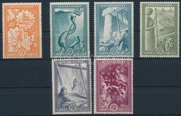 ** 1951 Forgalmi Sor Mi 582-587 - Other & Unclassified