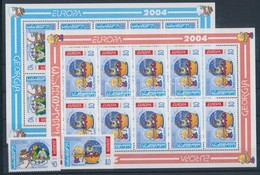 ** 2004 Europa CEPT Vakáció Sor Mi 456-457 + Kisívpár - Autres & Non Classés