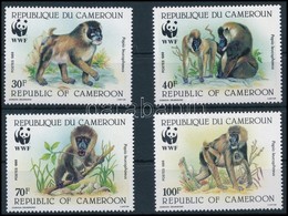 ** 1988 WWF Majmok Sor,
WWF Monkies Set
Mi 1155-1158 - Altri & Non Classificati