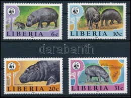 ** 1984 WWF Vízilovak Sor,
WWF Hyppos Set
Mi 1315-1318 - Andere & Zonder Classificatie