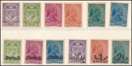 ** 1917-1920 Mi 4-9 + Mi 11-16 (Mi EUR 70.-) - Andere & Zonder Classificatie