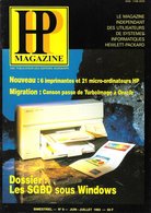 HP Magazine N°9 - Juin-juillet 1993 (TBE+) - Informatique
