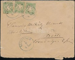 ~1870 Levél Táncsics Mihálynak Címezve 3 X 1kr Bérmentesítéssel 'KISSINGEN' -'PEST' - Otros & Sin Clasificación