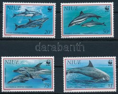 ** 1993 WWF Delfinek Sor,
WWF Dolphins Set
Mi 822-825 - Autres & Non Classés