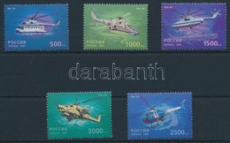 ** 1997 50 éves A Helikoptergyártás Sor Mi 586-590 - Sonstige & Ohne Zuordnung